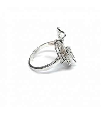 R002396 Genuine Sterling Silver Extravagant Statement Ring Solid Hallmarked 925 Handmade